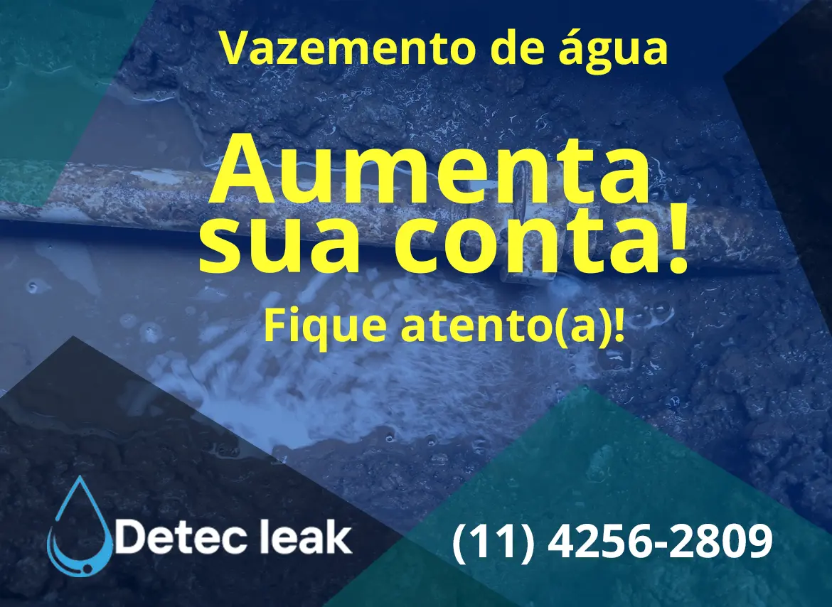 Detec Leak — Caça-vazamentos em Mogi das Cruzes/SP