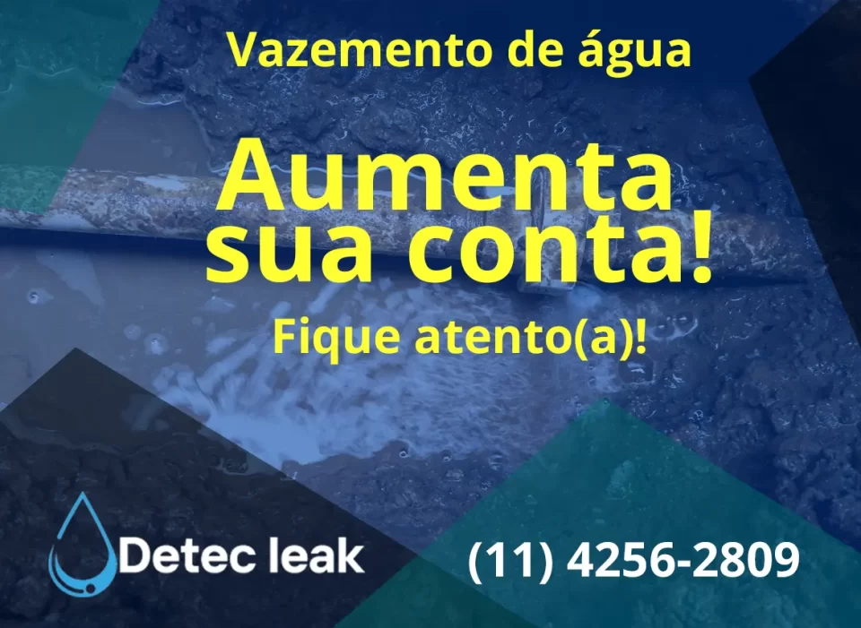 Detec Leak — Caça-vazamentos em Mogi das Cruzes/SP